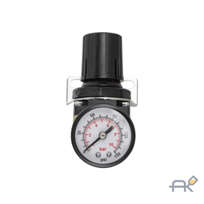 Регулятор давления воздуха с индикатором 1/4(f)-1/4(M) 0-10bar (RF-AR2000-02)